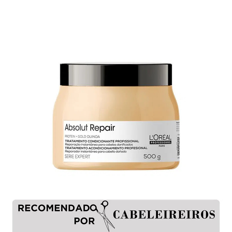 Máscara de Reparação L'Oréal Professionnel Serie Expert Absolut Repair Gold Quinoa 500 g | Amobeleza (BR)