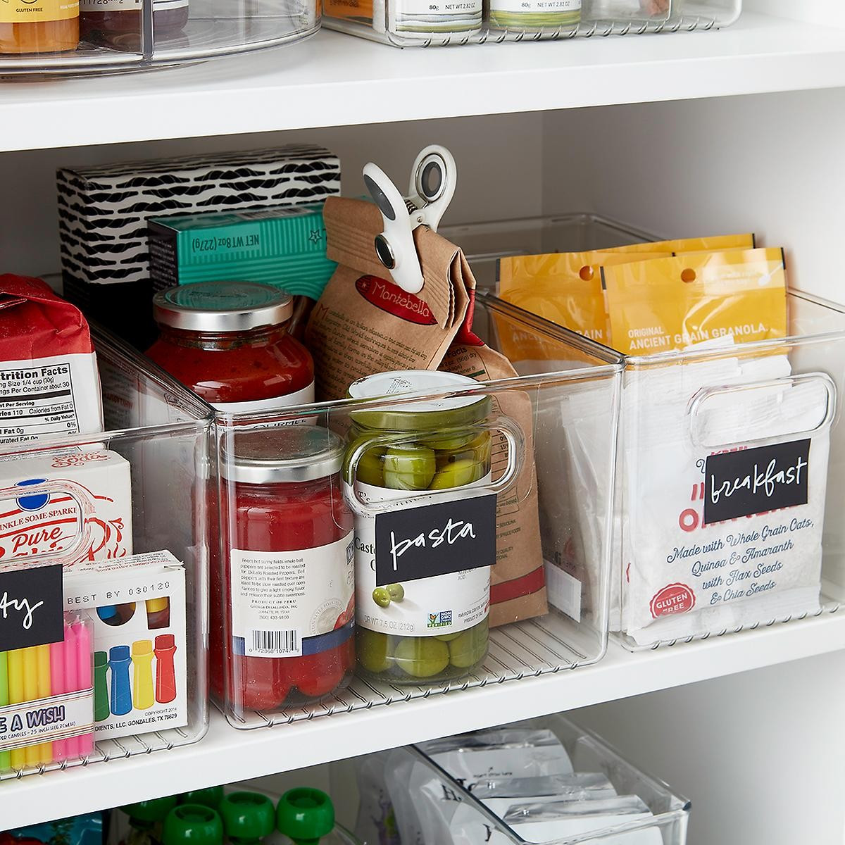 iDesign Linus Pantry Bins | The Container Store