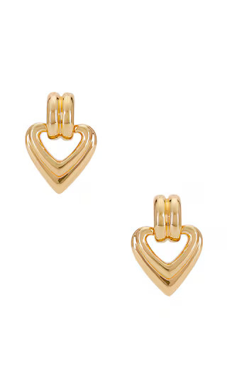 Ruby Earrings in Gold | Revolve Clothing (Global)
