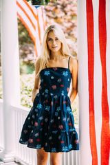 American Celebration Limited Edition Ruffle Dress | Kiel James Patrick