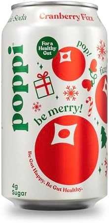 POPPI Sparkling Prebiotic Strawberry Lemon Soda w/Gut Health & Immunity Benefits, Beverages made ... | Amazon (US)