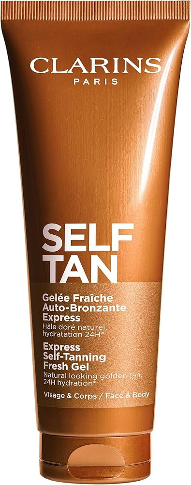 Clarins NEW Self-Tanning Gel | Quick Drying Self Tanner for Face and Body | Buildable, Streak-Fre... | Amazon (US)