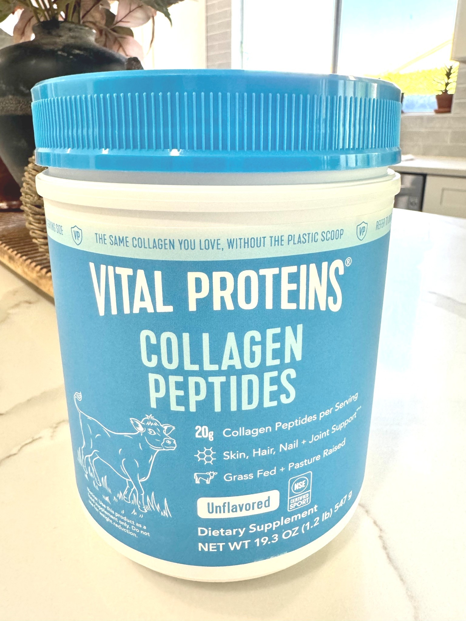 The collagen peptides protein I add to my coffee every morning. Unflavored. I've been using this for years because I love the results.

#LTKmomlife #LTKOver40 #LTKdayinmylife