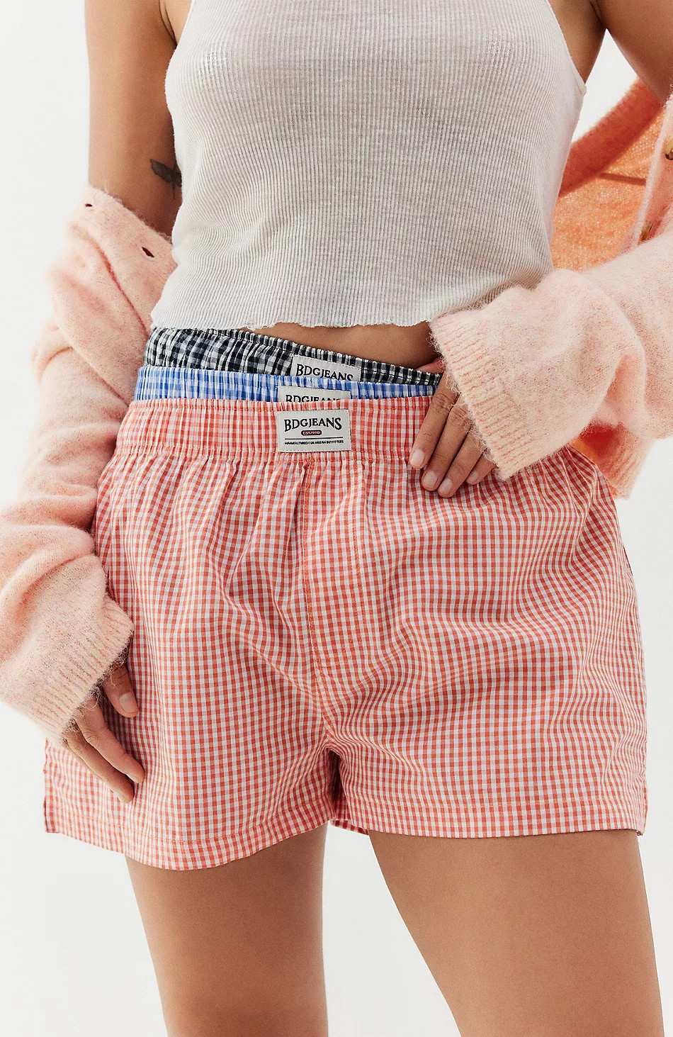 Pantalones Cortos de Cuadros BDG | Urban Outfitters (US and RoW)