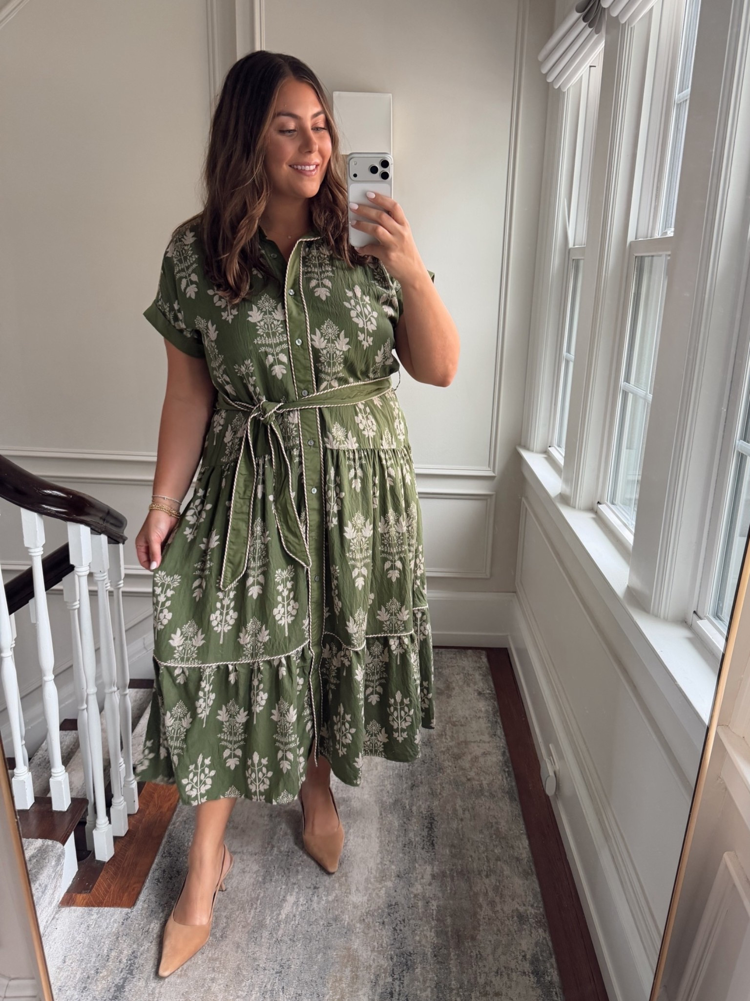 The perfect fall dress - wearing size XL. Baby shower, wedding shower, rehearsal dinner, work dinner dress.

#LTKSeasonal #LTKPlusSize #LTKWorkwear