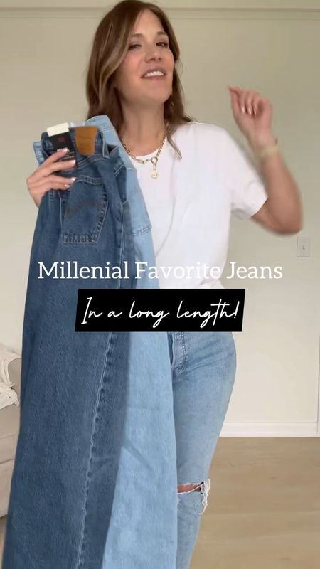 The viral millennial favorite jeans is a LONGER INSEAM!

Levi’s jeans, tall friendly jeans, high waisted jeans, Amazon finds, tall friendly outfit 

#LTKstyletip #LTKVideo #LTKfindsunder100