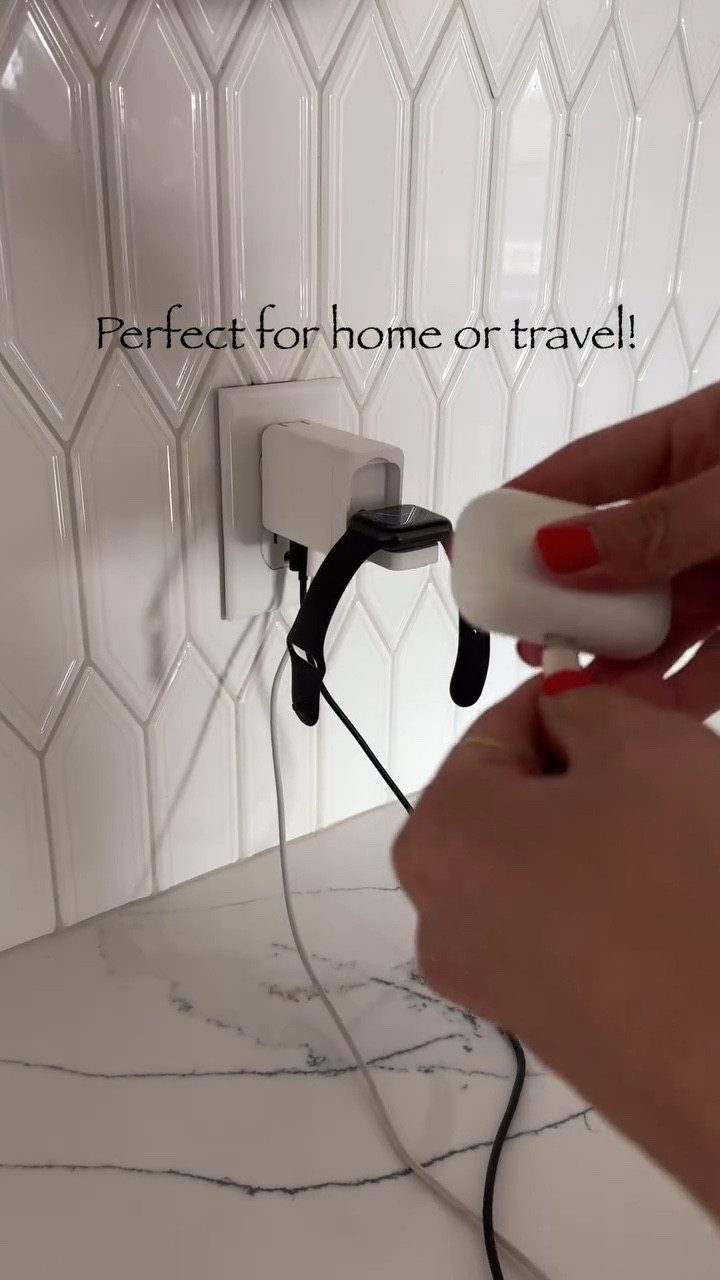 This 4 in 1 charger block is a must have for home or travel! It consists of 2 USB-C ports and 1 USB-A port with a built in Apple Watch charger. You can also use it to charge your iPhone, iPad, AirPods, MacBook Air, and so much more! 

#LTKWatchNow #LTKHome #LTKSaleAlert