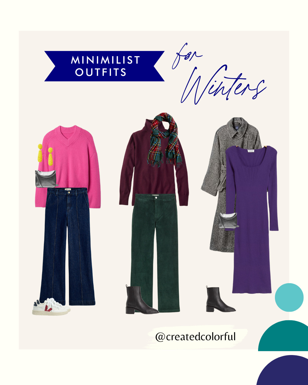 Quietly stylish, effortlessly warm — there’s so much to love about a minimalistic winter look😍

Sometimes it just takes one bag, coat, or scarf to tie the whole look together.
Use neutral outerwear and subtle accessories to elevate the focal point of your outfits! Deep winters, cool winters, and clear winters layering with a wool gray coat like this can add a touch of sparkle to your minimal outfit.

Head over to our 2024 Winter Capsule blog for even more inspo!

#createdcolorful

#LTKSeasonal #LTKHoliday #LTKStyleTip