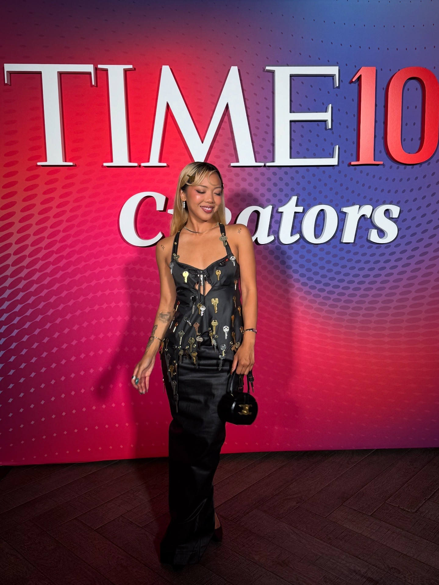 I upcycled this cute top using old keys that I sourced on eBay! I wore it to the TIME100 Celebration Party in NYC ❤️ OUTFIT DETAILS: Key Top: DIY (linked similar items), Skirt: Rick Owens from TRR, Bag: Celine from TRR, Heels: Jimmy Choo  

 #LTKPetite #LTKStyleTip #LTKItBag