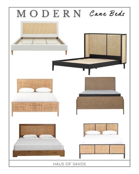 Organic Modern / Transitional Beds

Cane bed, rattan bed, platform bed, modern coastal, global style, bedroom ideas 

#LTKhome #LTKstyletip