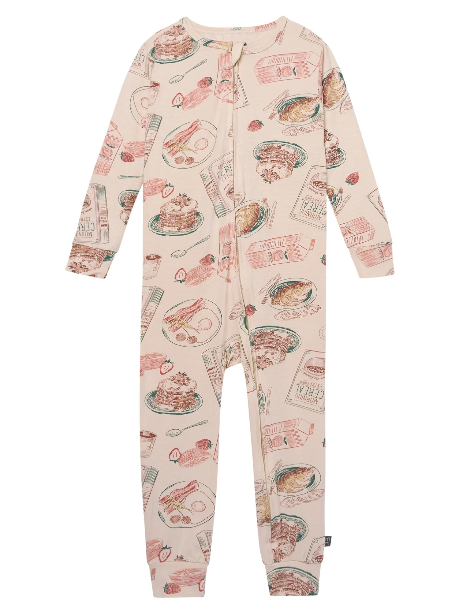 Modern Moments by Gerber Toddler Neutral Super Soft One-Piece Pajamas, Sizes 12 Months - 5T - Wal... | Walmart (US)