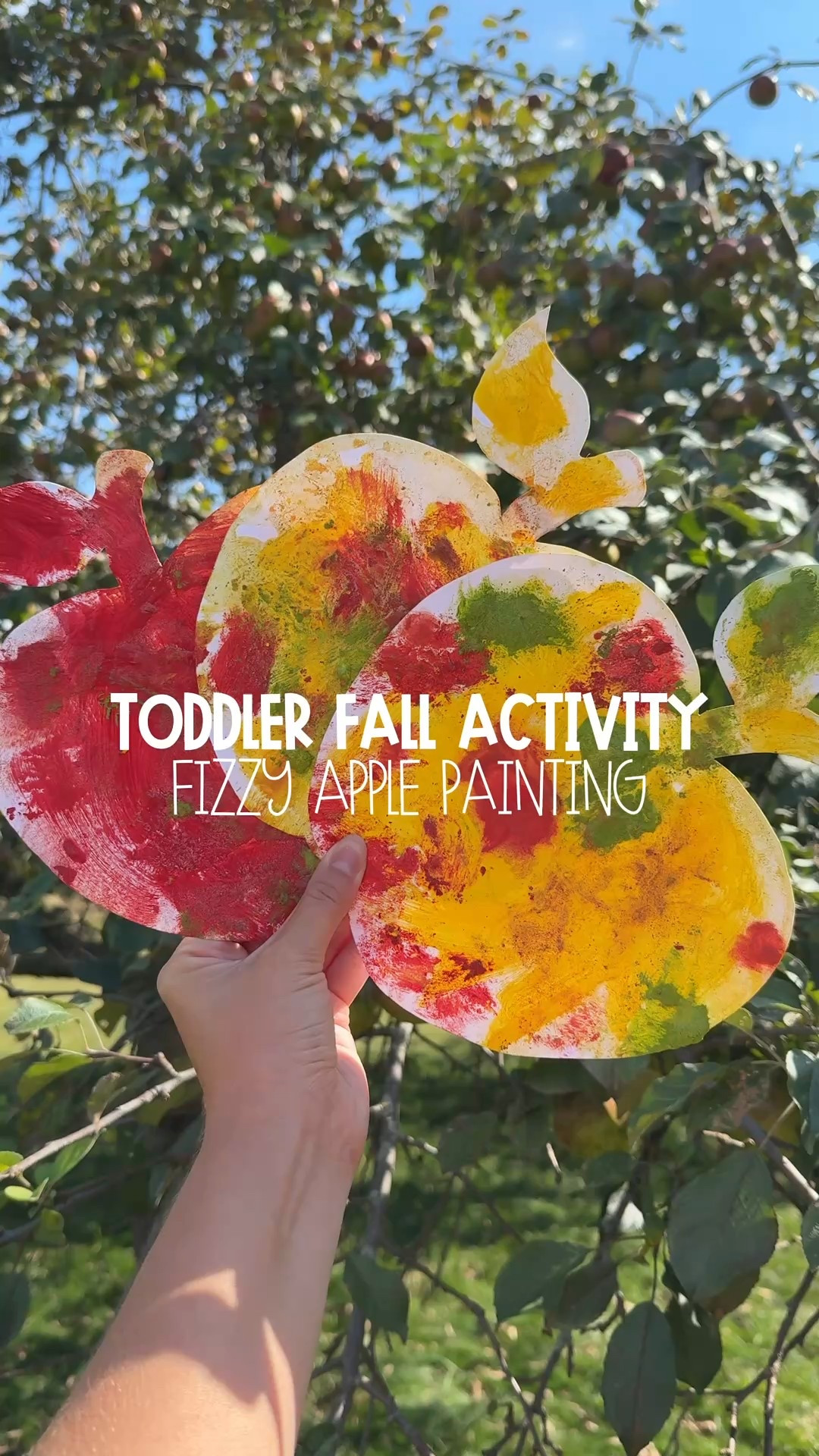 🍎💥 The toddler art project that fizzes!
This fizzy apple painting mixes science + art for the coolest fall activity! 

Here’s how to set it up:
1️⃣ Mix baking soda into your paint (not an exact science I just mixed it into a paste-like consistency) 
2️⃣ Have your toddler paint the apple cutouts 🍏🎨
3️⃣ Give them a dropper (or spray bottle, etc.) with vinegar + watch the fizz + color spread! 💥

It’s simple, magical, and a great mix of fine motor + sensory play.

Would your little one love this? 🍎
✨ Follow for more easy + magical toddler play ideas!

#falltoddleractivities #scienceexperiments #toddleractivities #toddlerart #kidsactivities 

#LTKKids #LTKSeasonal #LTKFamily