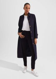 Carrie Denim Trench | | Hobbs