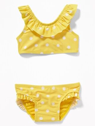 Printed Ruffled Bikini for Toddler Girls | Old Navy US