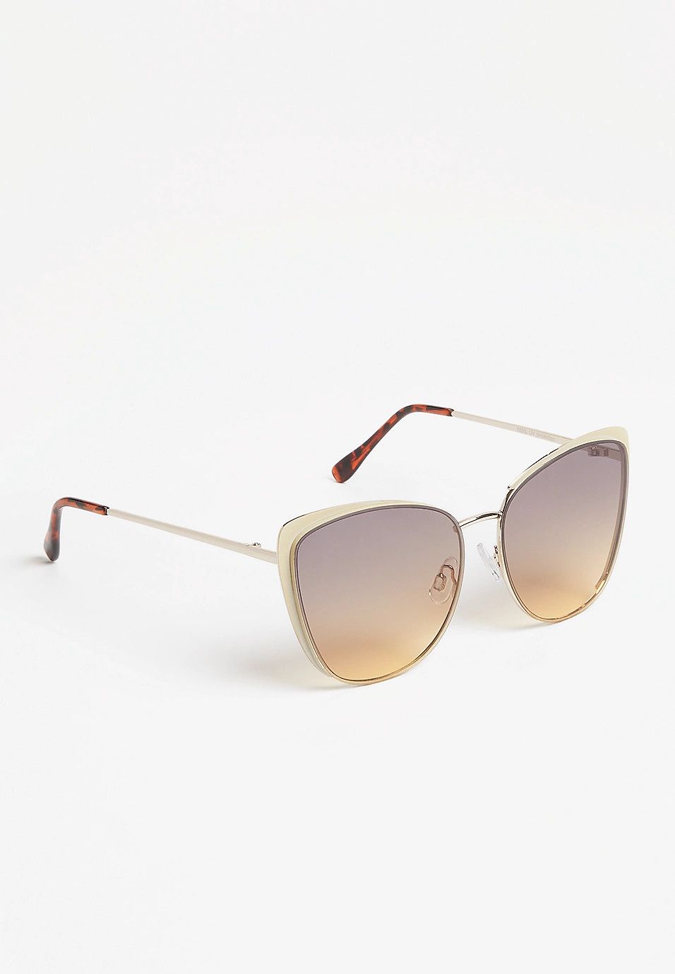 Taupe Cat Eye Sunglasses | Maurices