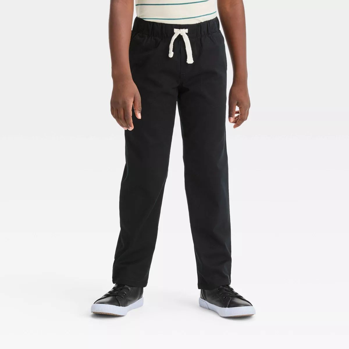 Boys' Stretch Straight Fit Woven Pull-On Pants - Cat & Jack™ | Target
