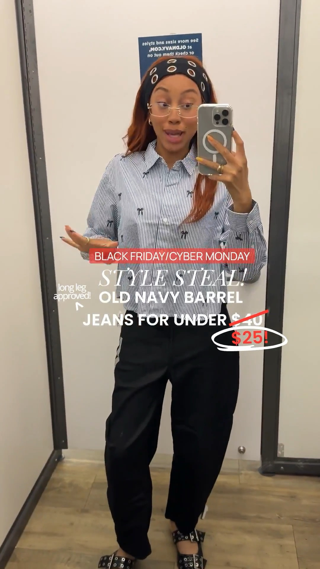 BLACK FRIDAY STYLE STEAL ✨ OLD NAVY BARREL JEAN UNDER $25 👖

these wow barrel Jeans I snagged at old navy were already a style steal but with the Black Friday sale THEY’RE $22! in 4 different washes AND in TALL & Regular for my fellow long legged shawties! 🤌🏽✨ 

BFCM, old navy jean sale, old navy sale, gap sale, shop with me, Black Friday shop with me 

#LTKCyberWeek #LTKTall #LTKHoliday
