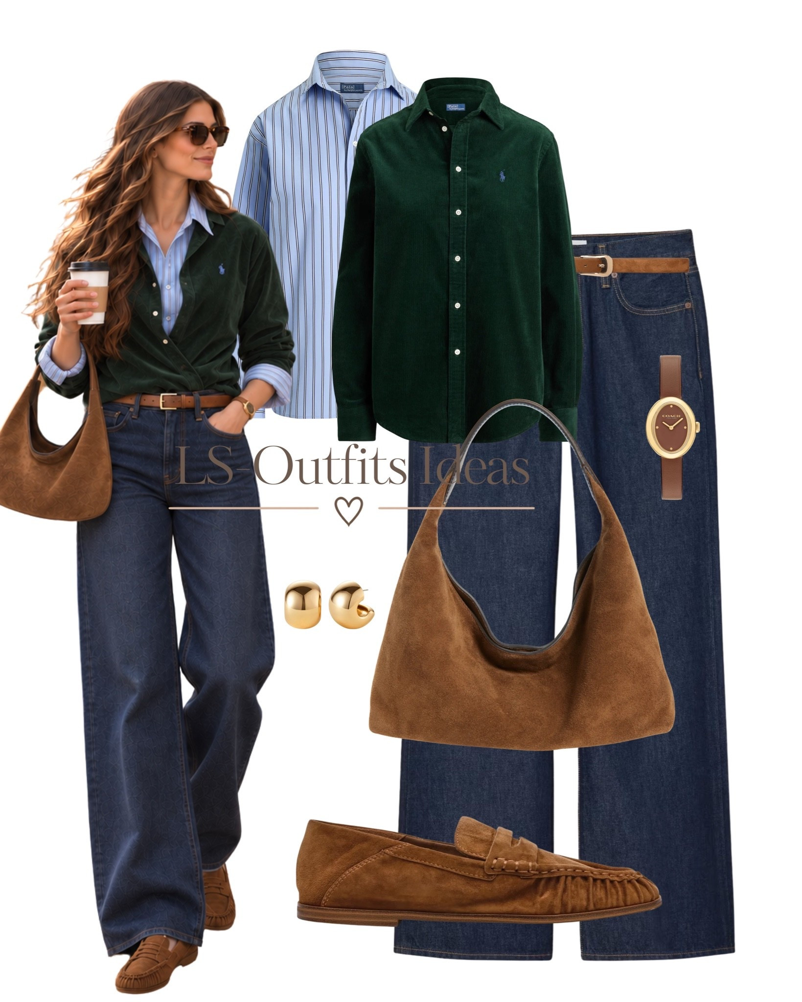 Fall outfits I can’t stop loving 🍂🤎 A mix of cozy knits, argyle prints, layered button-downs, relaxed denim, suede accessories, loafers and sneakers, easy everyday looks that feel polished without trying too hard.

Perfect inspiration for coffee runs, casual days, weekend plans and everything in between. ☕✨ Which outfit would you wear first?

♡ Save for later
♡ Share with a friend who loves fall style
♡ Comment LINK for outfit details

fall outfit ideas • fall fashion 2026 • casual chic outfits • everyday fall style • preppy fall outfits • cozy outfit inspiration • layered outfits • neutral fall fashion • denim outfits • women’s outfit ideas • autumn style

#FallOutfits #FallFashion #OutfitIdeas #FallStyle #OutfitInspiration #CasualChic #EverydayStyle #AutumnFashion #PreppyStyle #FashionInspo

#LTKootd #LTKWorkwear #LTKdayinmylife