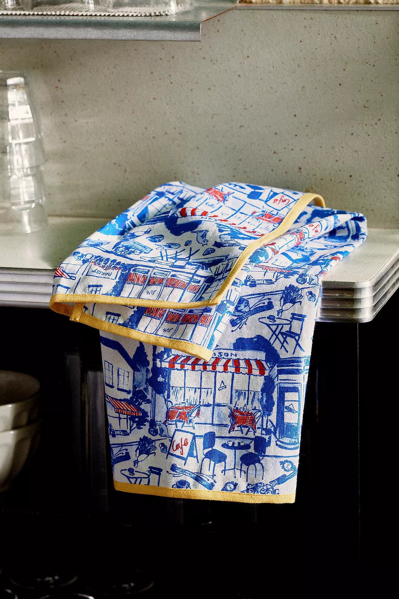 Damson Madder House Dish Towel | Anthropologie (US)