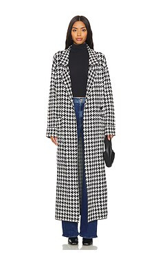 Show Me Your Mumu Shasta Sweater Jacket in Houndstooth from Revolve.com | Revolve Clothing (Global)