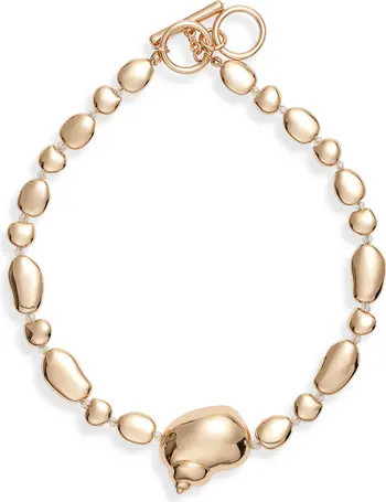 Open Edit Polished Bead Statement Necklace | Nordstrom | Nordstrom