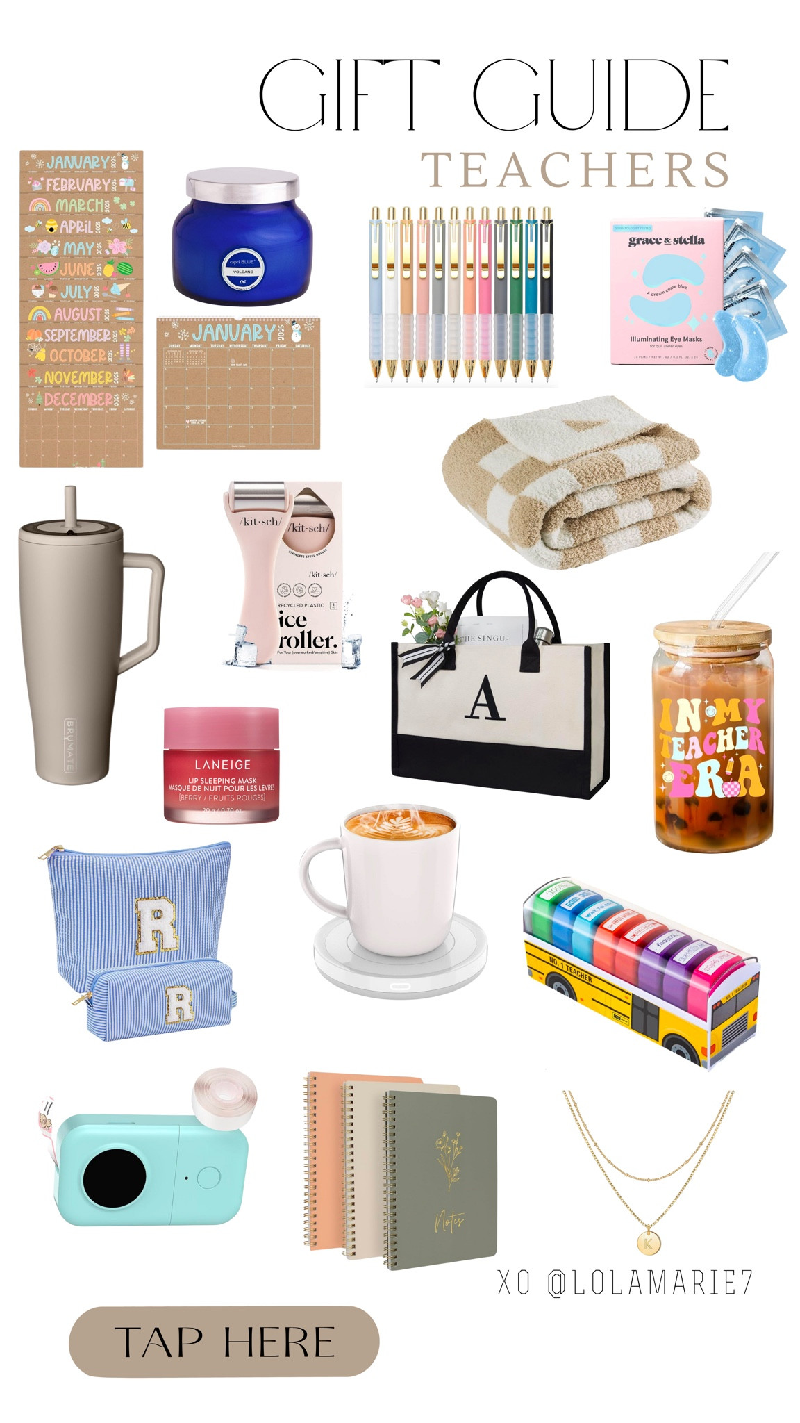 Teacher Gifts 🎁 

#teachergift #giftguide 

#LTKGiftGuide #LTKFindsUnder50 #LTKHoliday