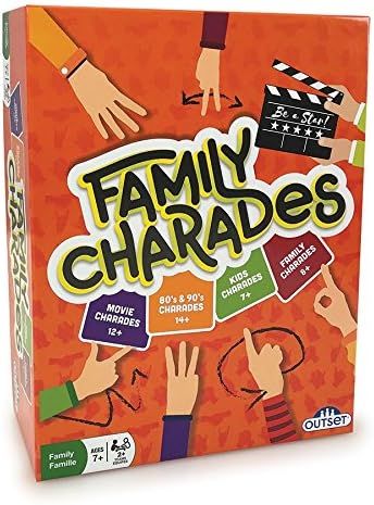 Outset Media Family Charades [Amazon Exclusive], Orange | Amazon (US)