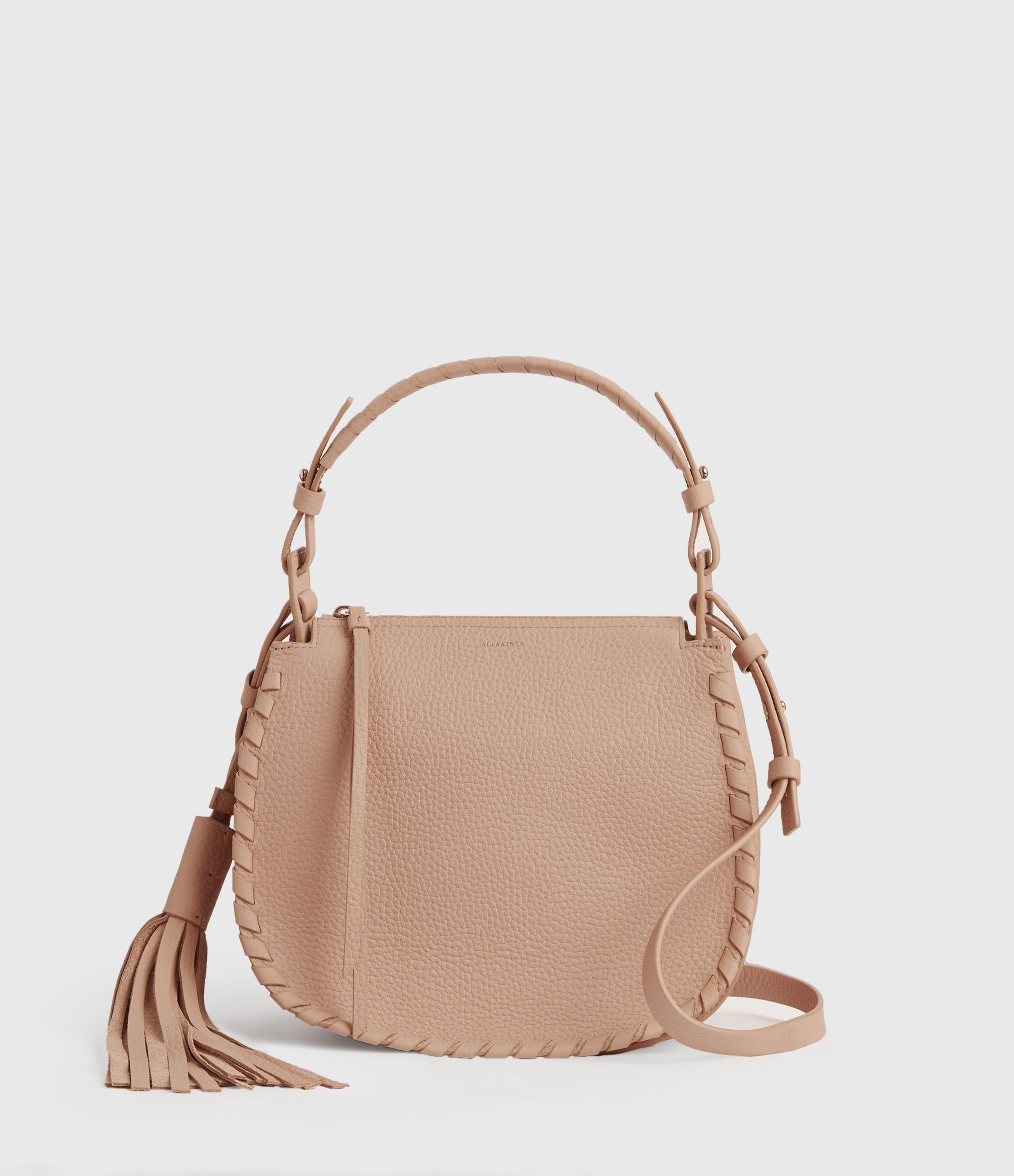 Mori Lea Leather Crossbody Bag | AllSaints (UK)