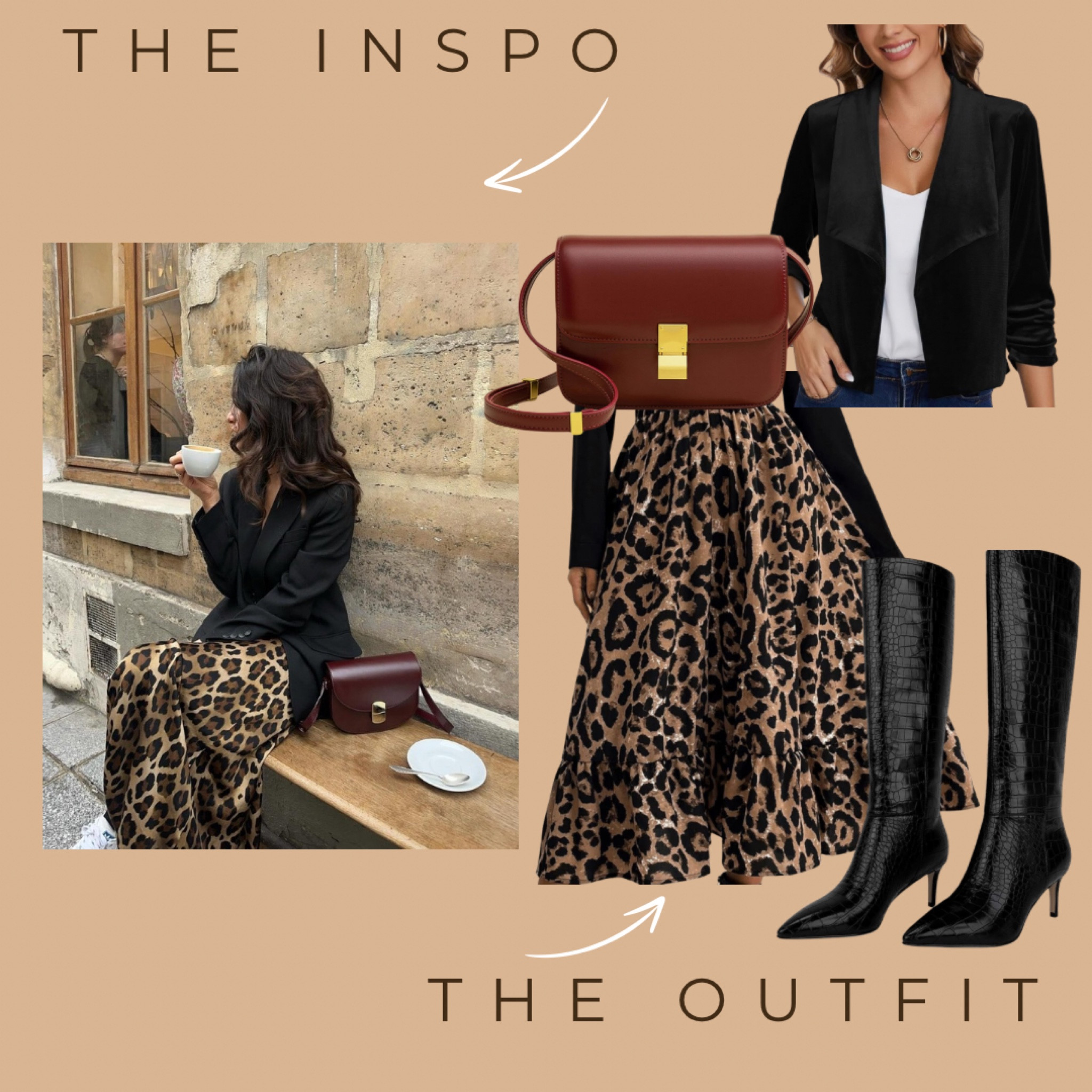 The inspo, the outfit✨

#LTKSeasonal #LTKStyleTip #LTKWorkwear