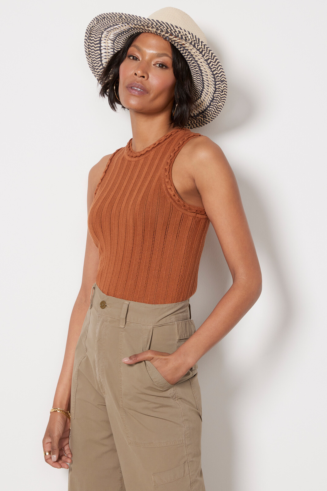 Alexis Braided Tank | Evereve