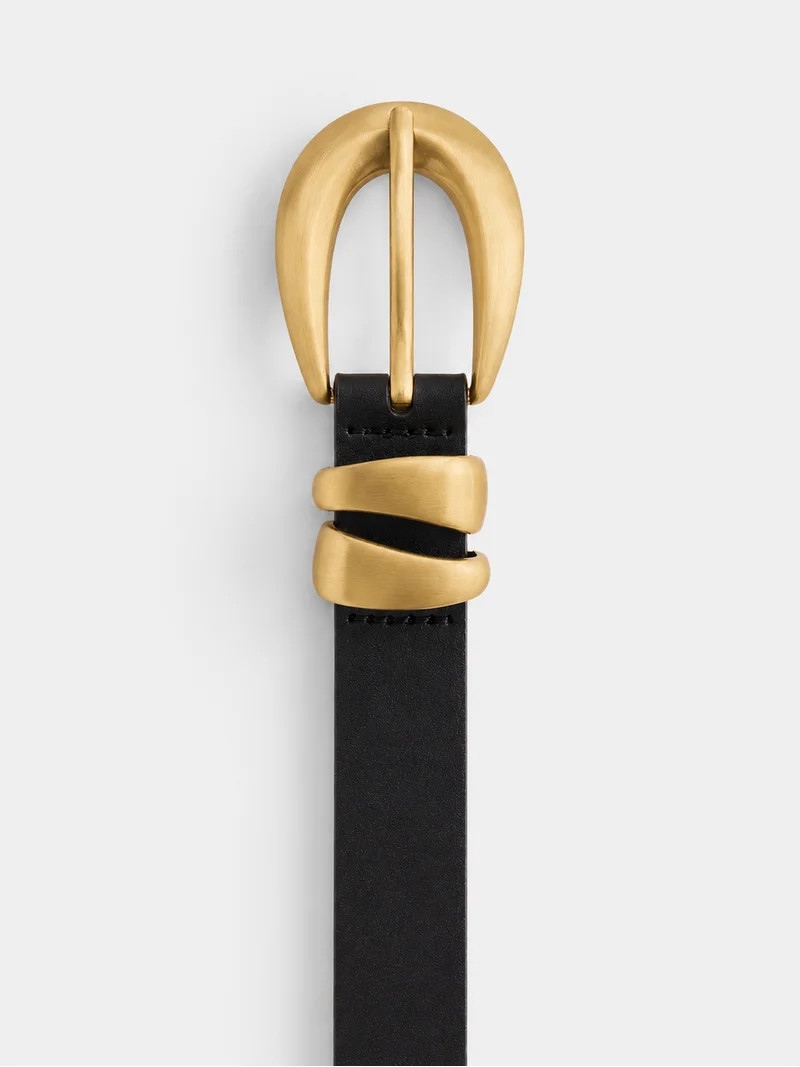 Scenario Women\u2019s Double Metal Loop Belt, S/M-3XL | Walmart (US)