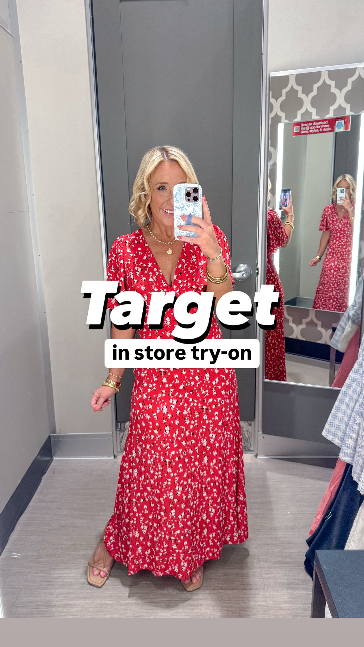 Target in store try-on:
1. Red dress - size 4. 
2. Black dress - size small. 
3. White eyelet dress - size small. 
4. Pink seersucker dress - size small.
5. Blue/white seersucker floral - size small. 
6. Dark blue floral - size small. 
* sandals - tts  

#LTKPetite #LTKSeasonal #LTKWatchNow