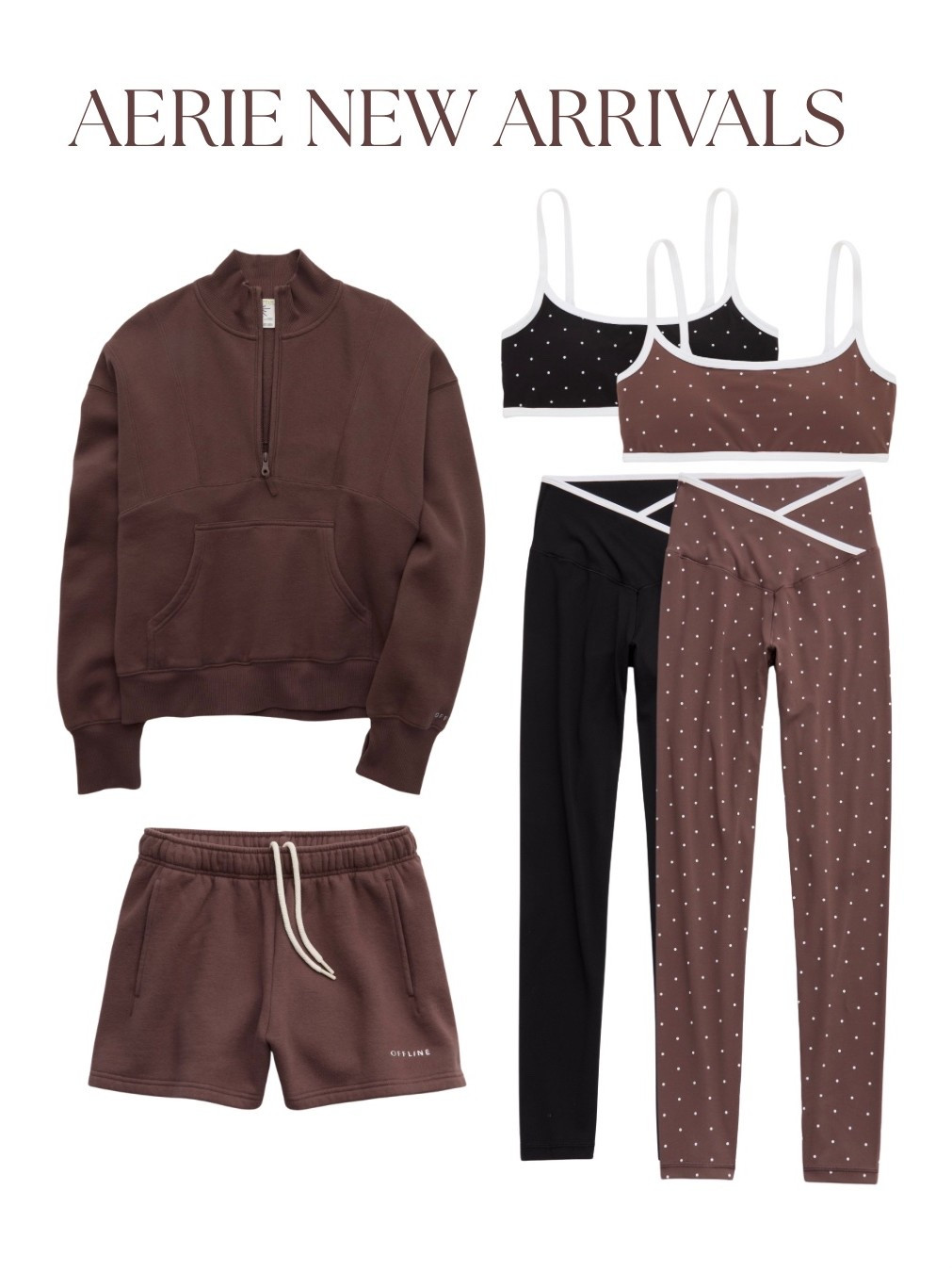 Such cute new arrivals!! Obsessed with the polka dots!! 

#newarrivals #activewear #aerie #offline #relic #leggings #polkadots #loungewear

#LTKSaleAlert #LTKfitnessgoals #LTKActive