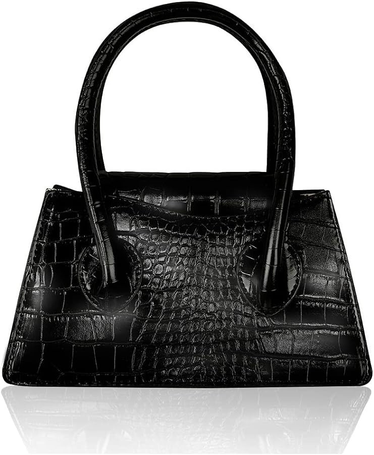 Cute Small Crossbody Purses for Women Girls Trendy Tiny Purse Top Handle Bag Crocodile Satchels H... | Amazon (US)
