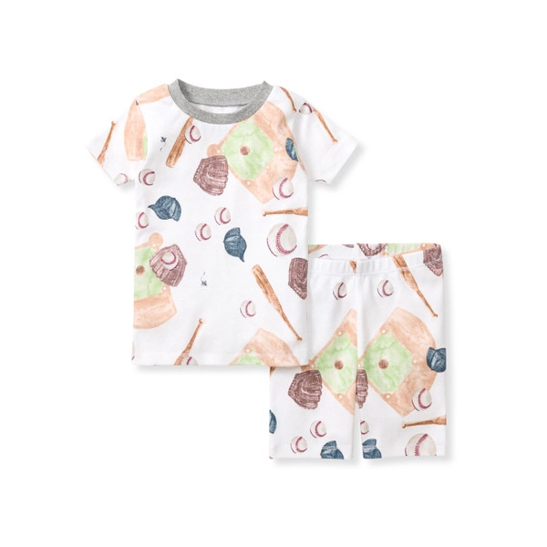 Baseball Organic Cotton Baby Pajamas | Burts Bees Baby