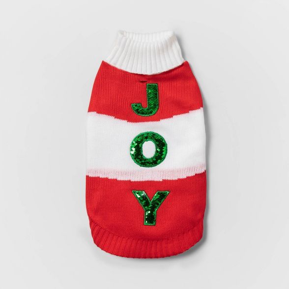 Flip Sequin Joy Dog and Cat Sweater - Wondershop™ | Target
