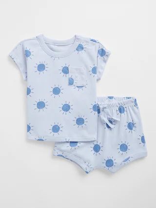 Baby Ribbed Outfit Set | Gap Factory
