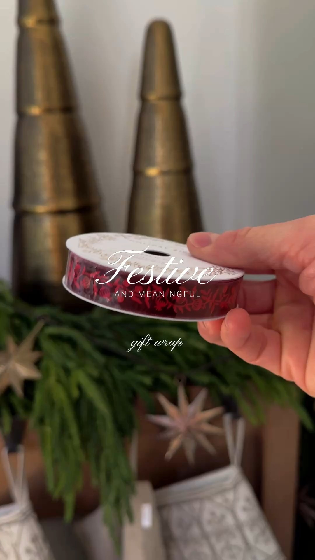 Festive and meaningful gift wrap🎄🎄

#LTKSeasonal #LTKHoliday #LTKFamily