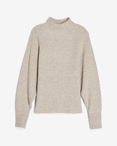 Mock Neck Dolman Sleeve Sweater | Express