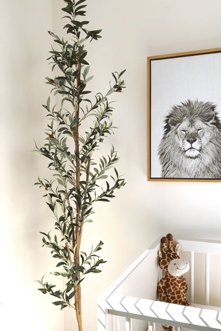 Artificial olive tree in for home decor and nursery aesthetic 

#LTKbump #LTKhome #LTKbaby