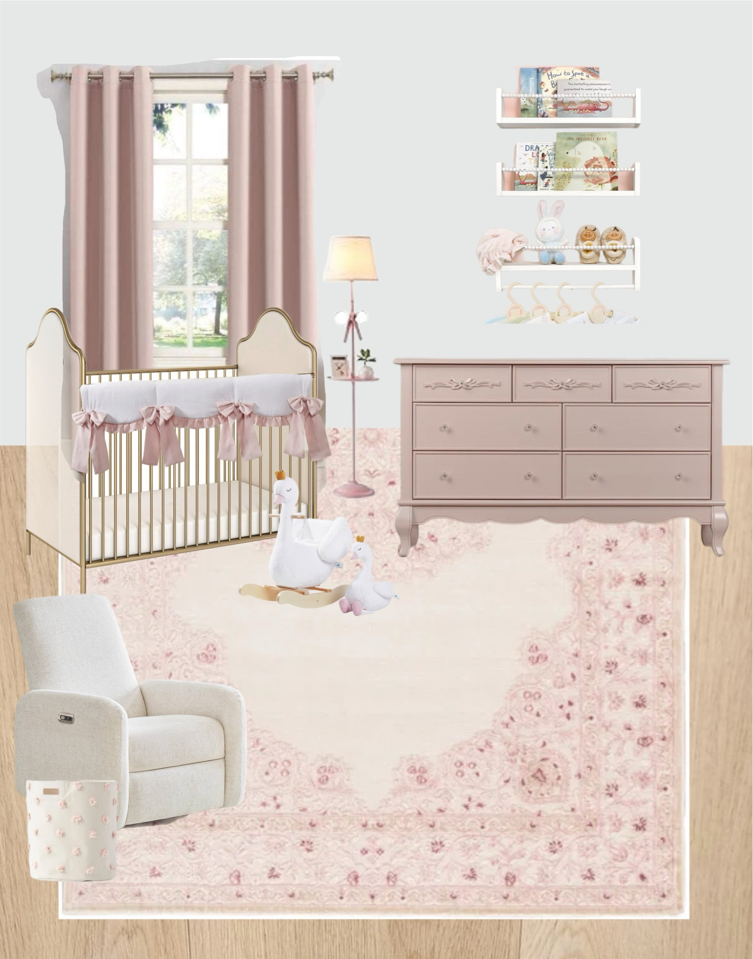 Baby girls room
Pink room
Pink dresser
Baby crib
Crib cover
Amazon finds
Pin rug
Baby room

#LTKCyberWeek #LTKBaby #LTKHome