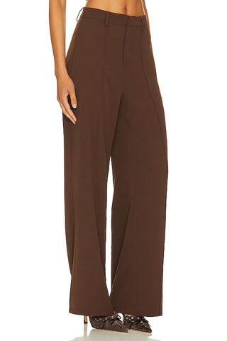 Tory Trouser in Brown | Revolve Clothing (Global)