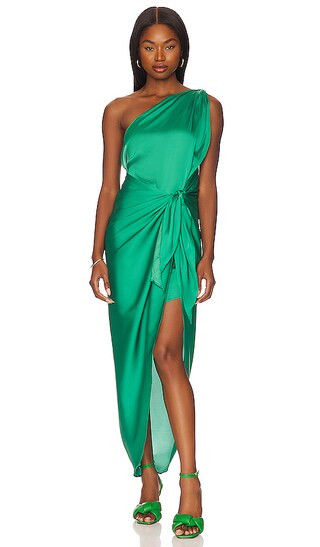 x REVOLVE Marea Beach Maxi Dress in Emerald | Revolve Clothing (Global)
