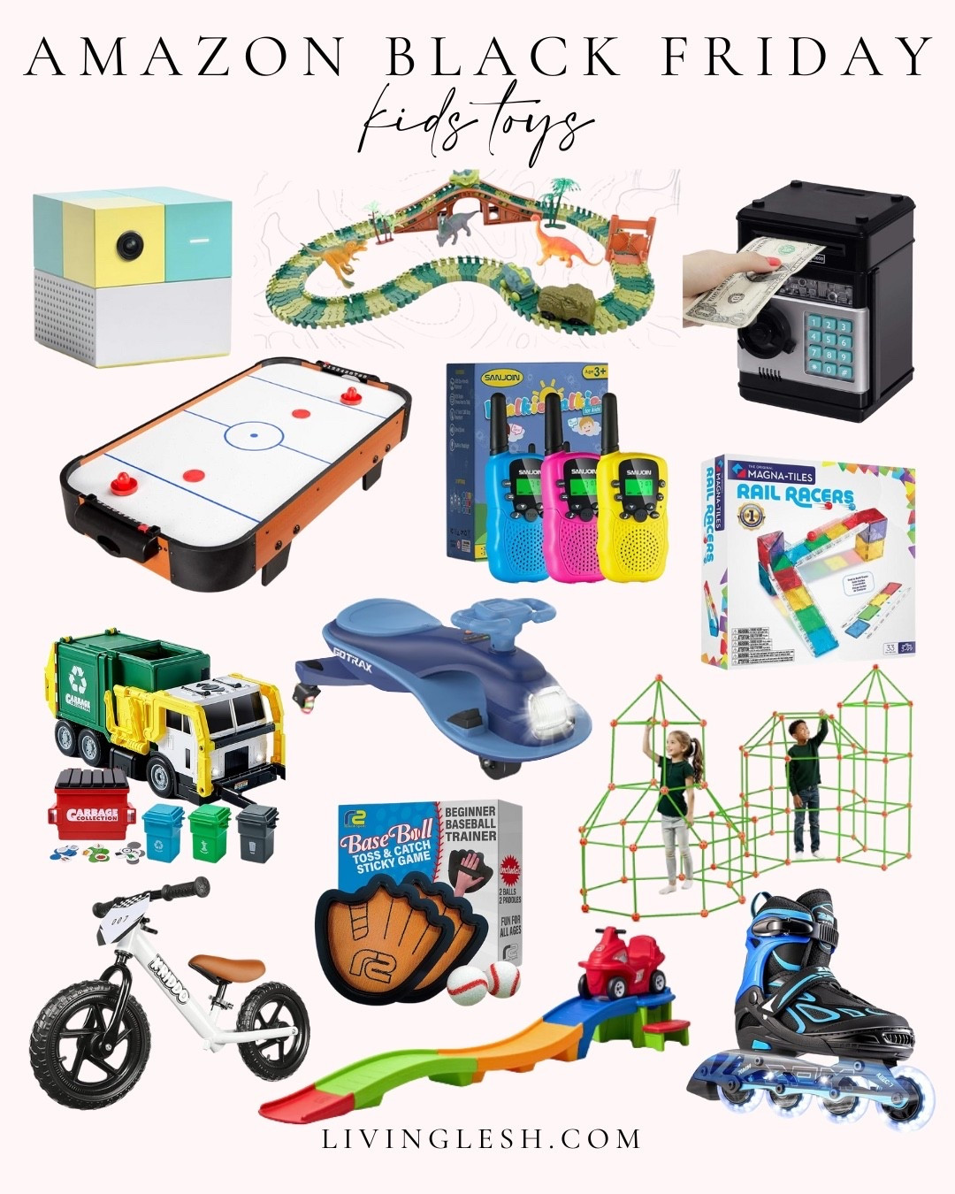 Amazon Black Friday | Black Friday deals | Black Friday 2025 | Toy deals | Toys | Toys for kids | Toys for boys | Toys for toddlers | Nex playground | Rail racers | Roller skates | Balance bike | Air hockey table

#LTKSaleAlert #LTKCyberWeek #LTKFindsUnder50
