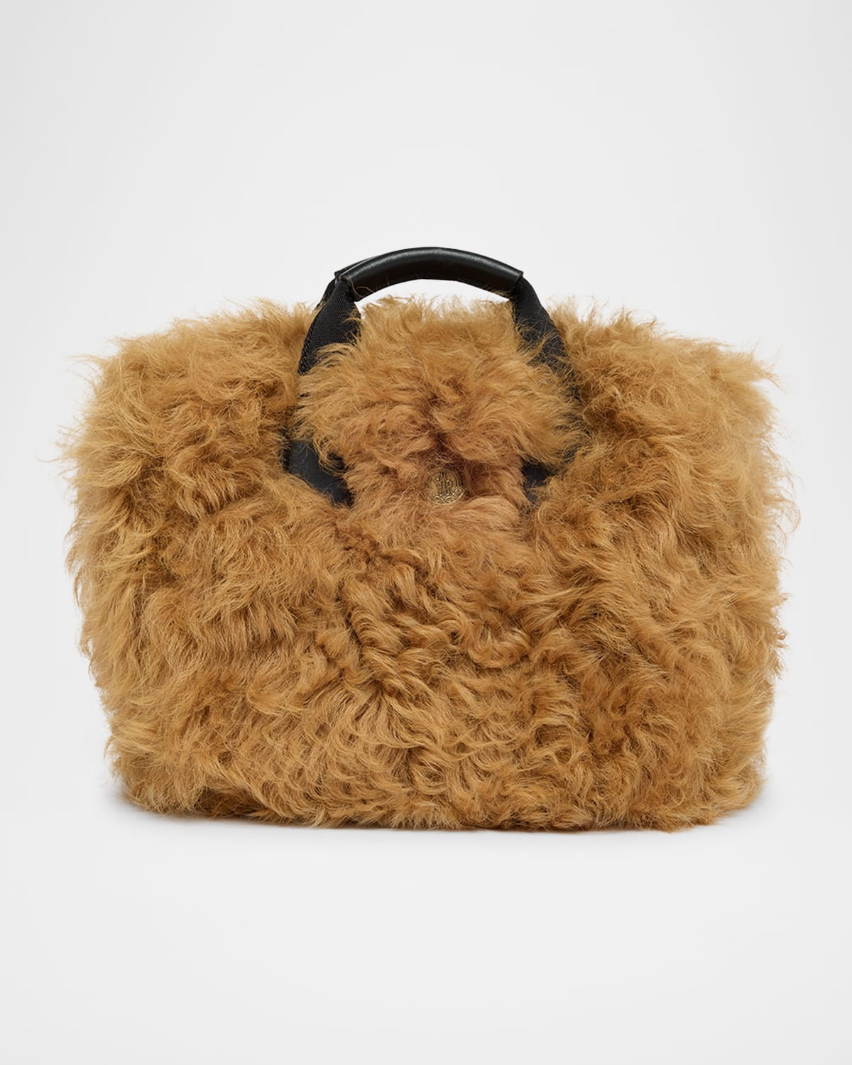 Micro Caradoc Shearling Tote Bag | Neiman Marcus