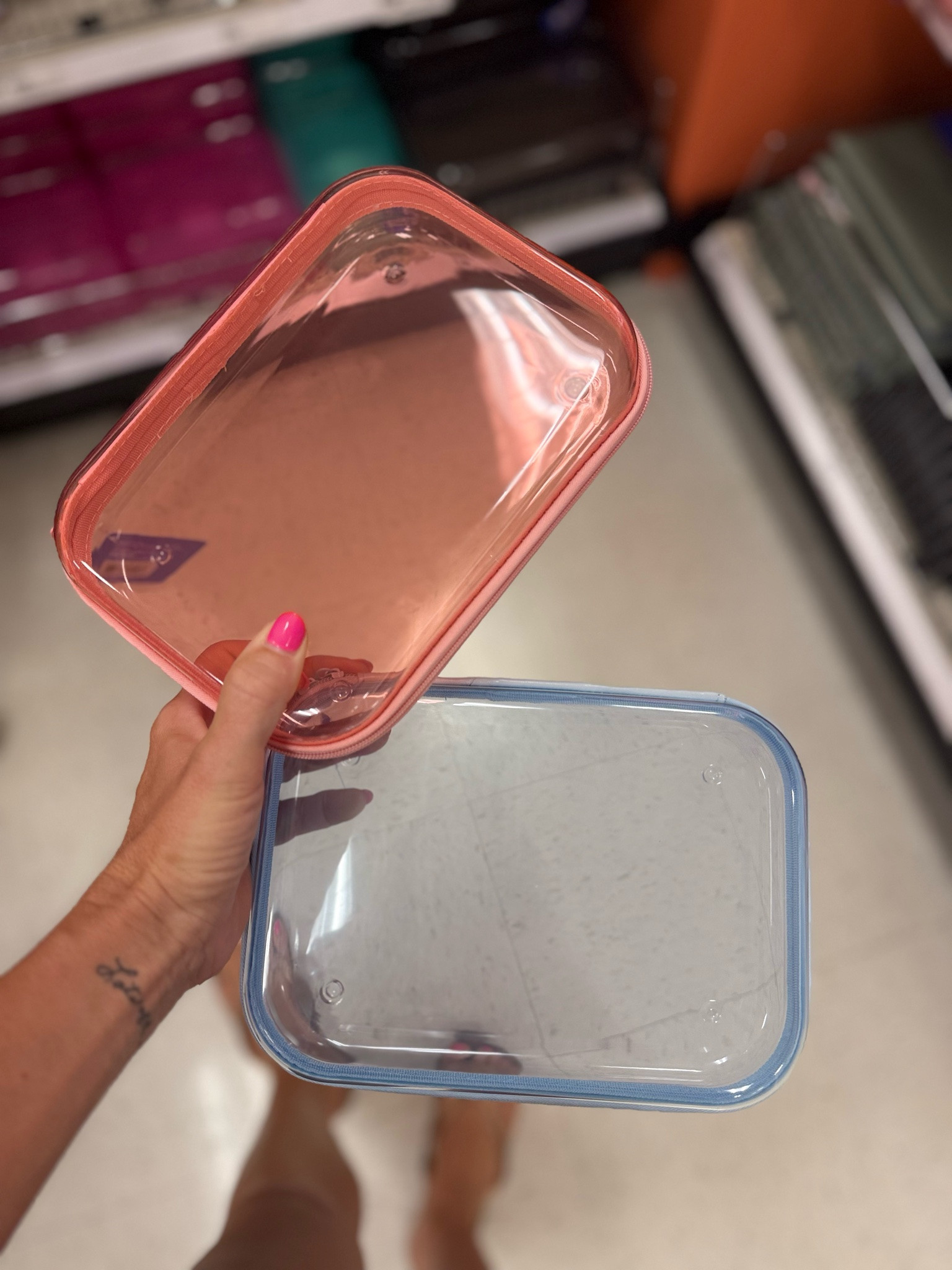 Perfect for pencils, snacks, etc!