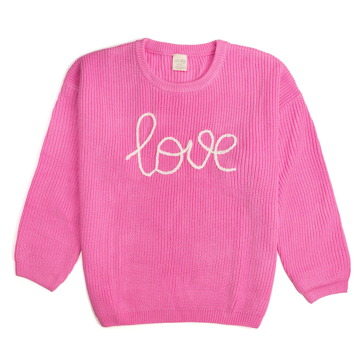 Love Valentine's Day Knit Adult Sweater | Sweet Wink