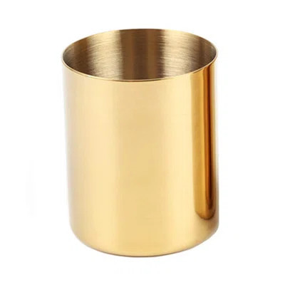 Gold Pen Holder Cup, For Office And Home Desktop Accessories, Etc. | Wayfair North America