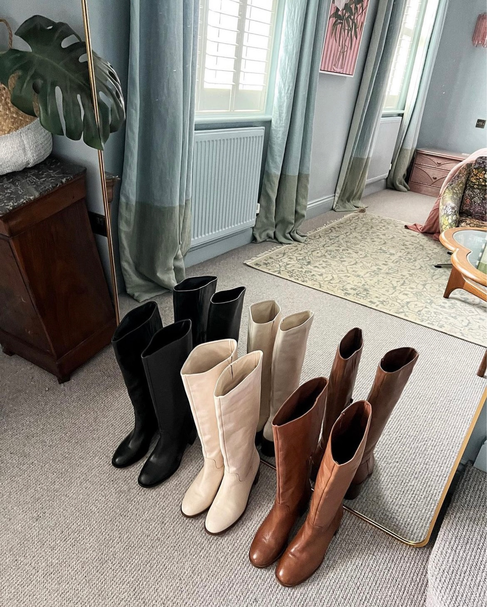 Knee high boots , my boots collection , John Lewis , leather boots , boot style 