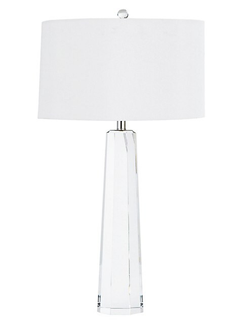 Tapered Hex Crystal Table Lamp | Saks Fifth Avenue